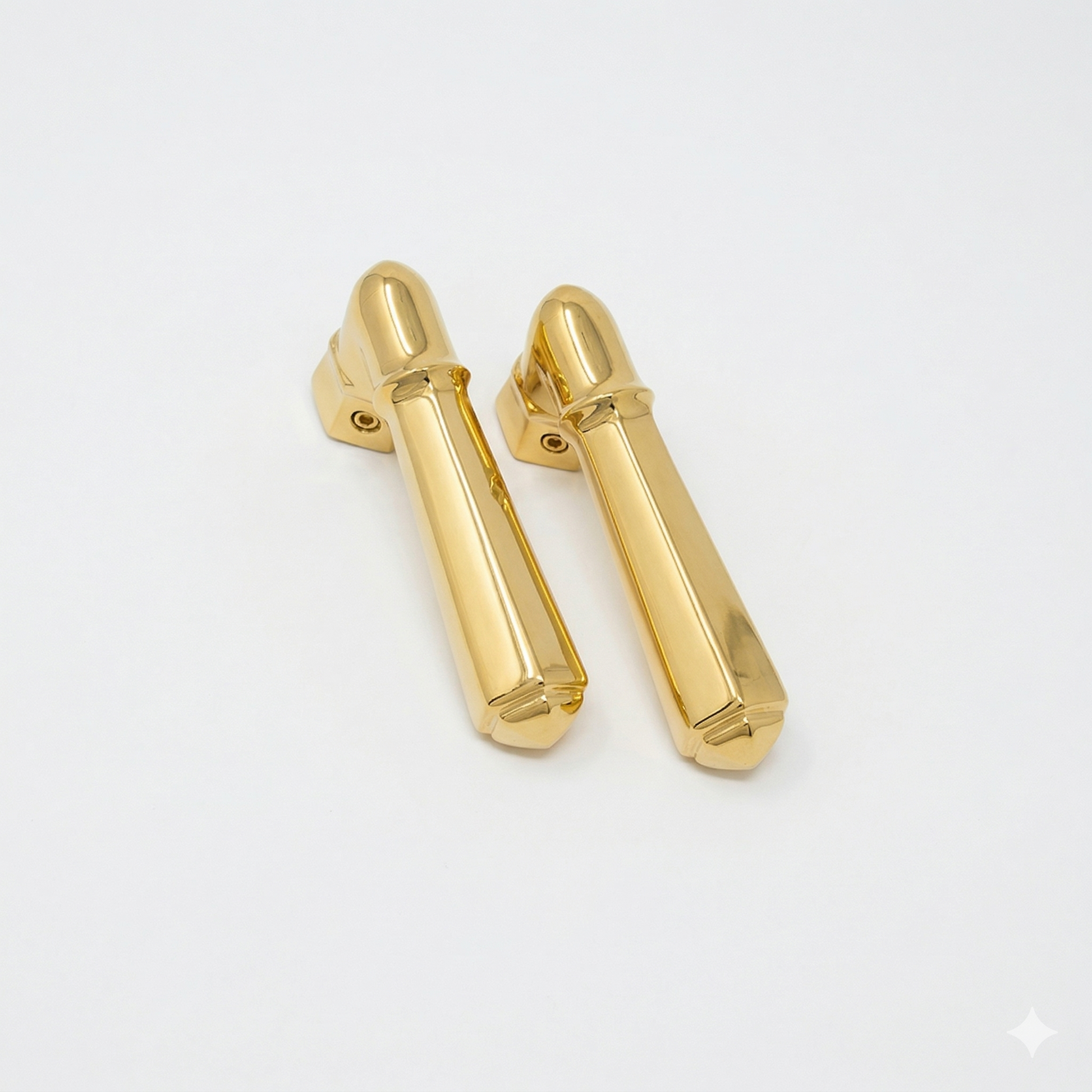 Strom Living P0980 Temperature Lever Handle with Brass Polished Brass - Faucet Parts
