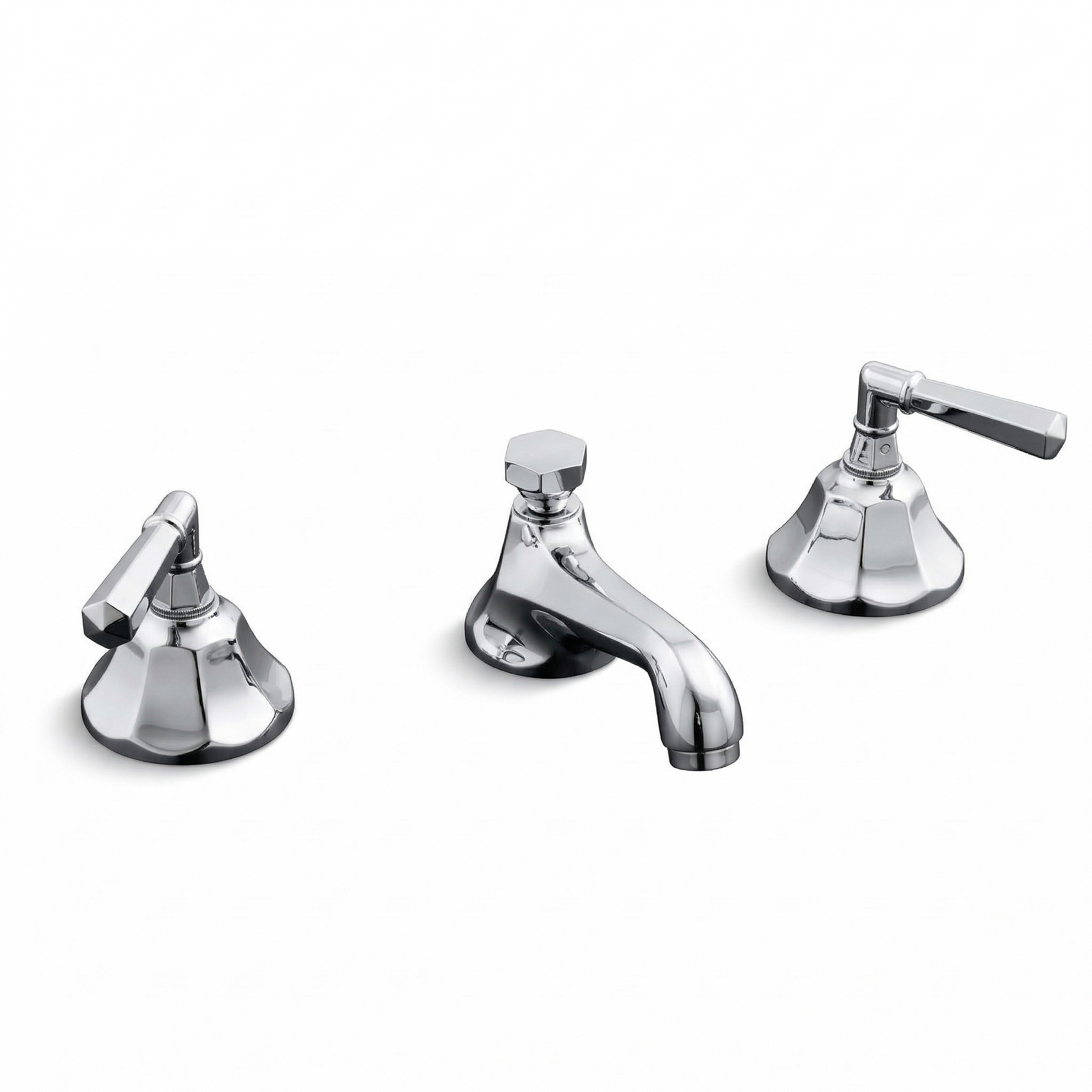 Mississippi Widespread Lavatory Faucet P0981 | Strom Living Chrome - Bathroom Faucets