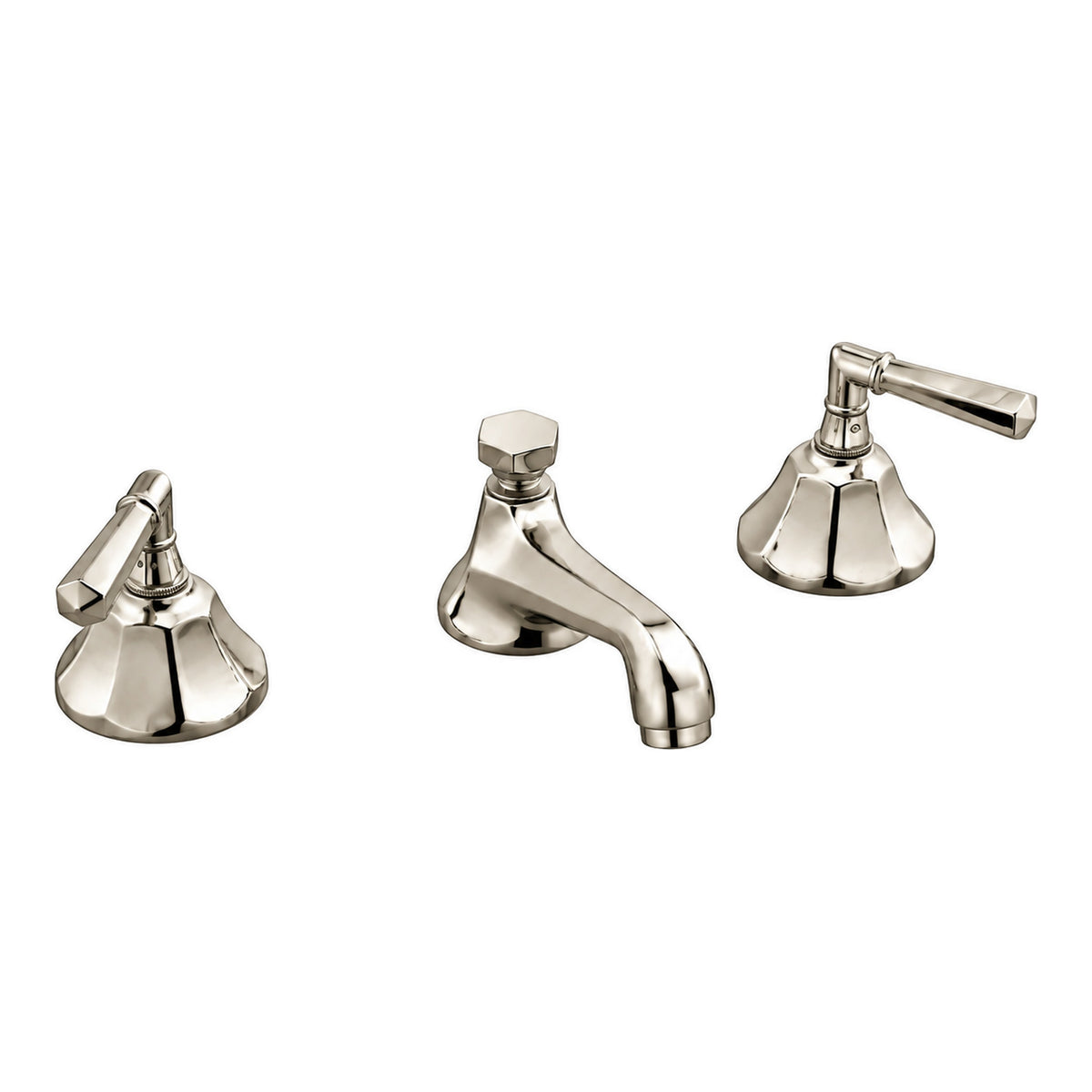 Mississippi Widespread Lavatory Faucet P0981 in Polished Nickel