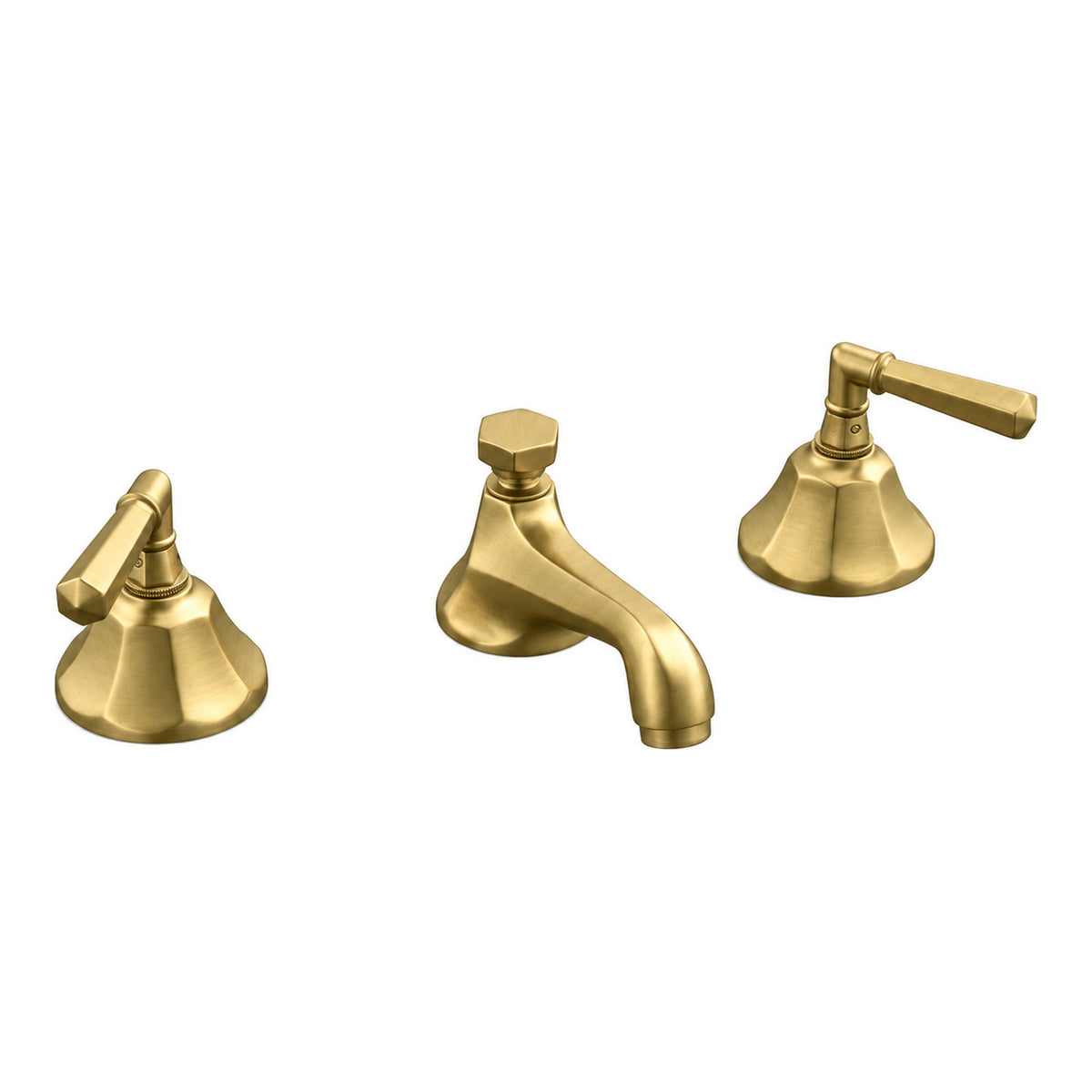 Mississippi Widespread Lavatory Faucet P0981 in Satin Brass