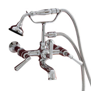 Deco Wall Mount British Telephone Faucet with Handheld Shower P1001 | Strom Living