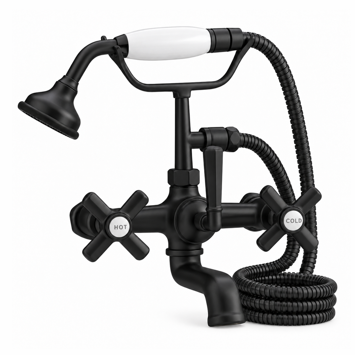 Deco Telephone Wall Mount Tub Faucet P1003 | Strom Living Oil Rubbed Bronze - Tub Fillers