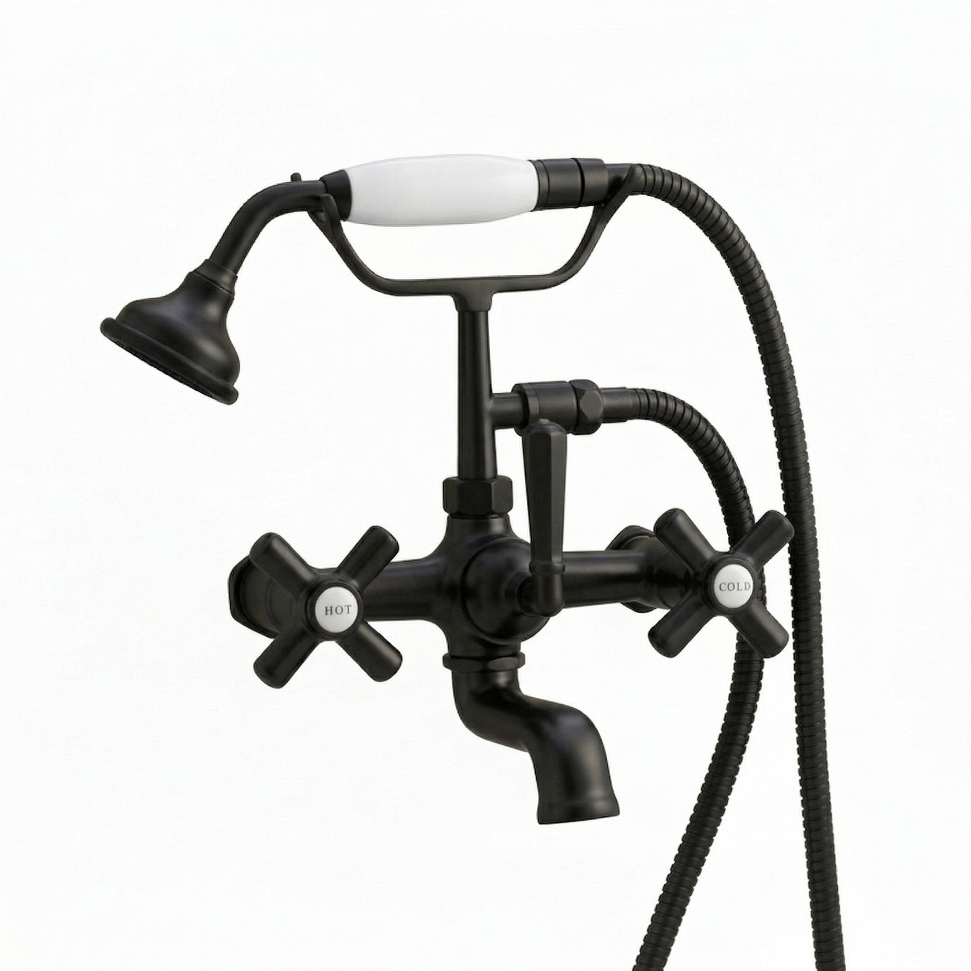 Deco Telephone Wall Mount Tub Faucet P1003 | Strom Living Oil Rubbed Bronze - Tub Fillers
