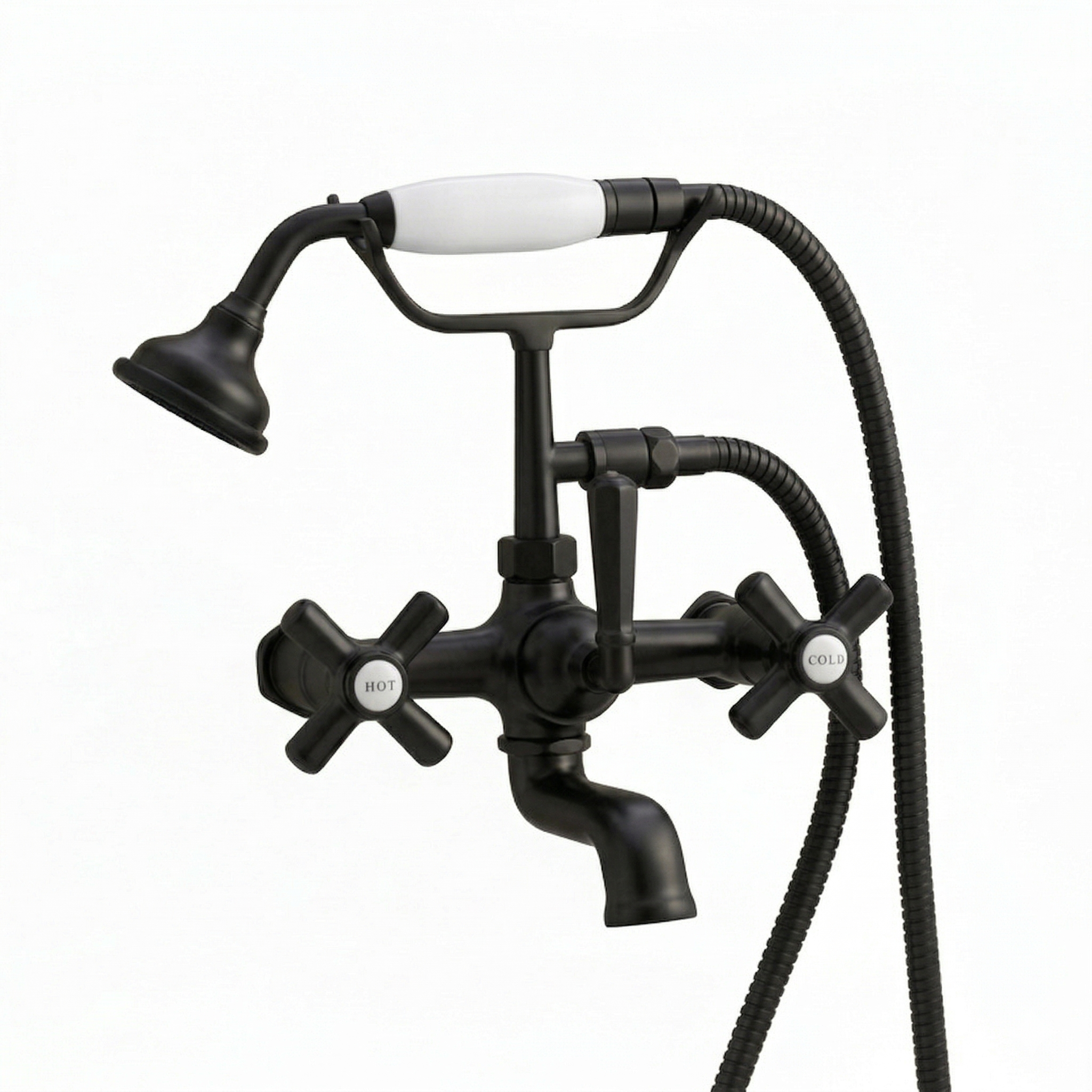 Deco Telephone Wall Mount Tub Faucet P1003 | Strom Living Oil Rubbed Bronze - Tub Fillers