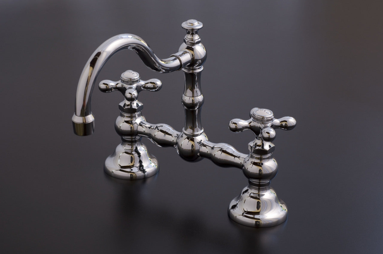 8" Centers in Chrome