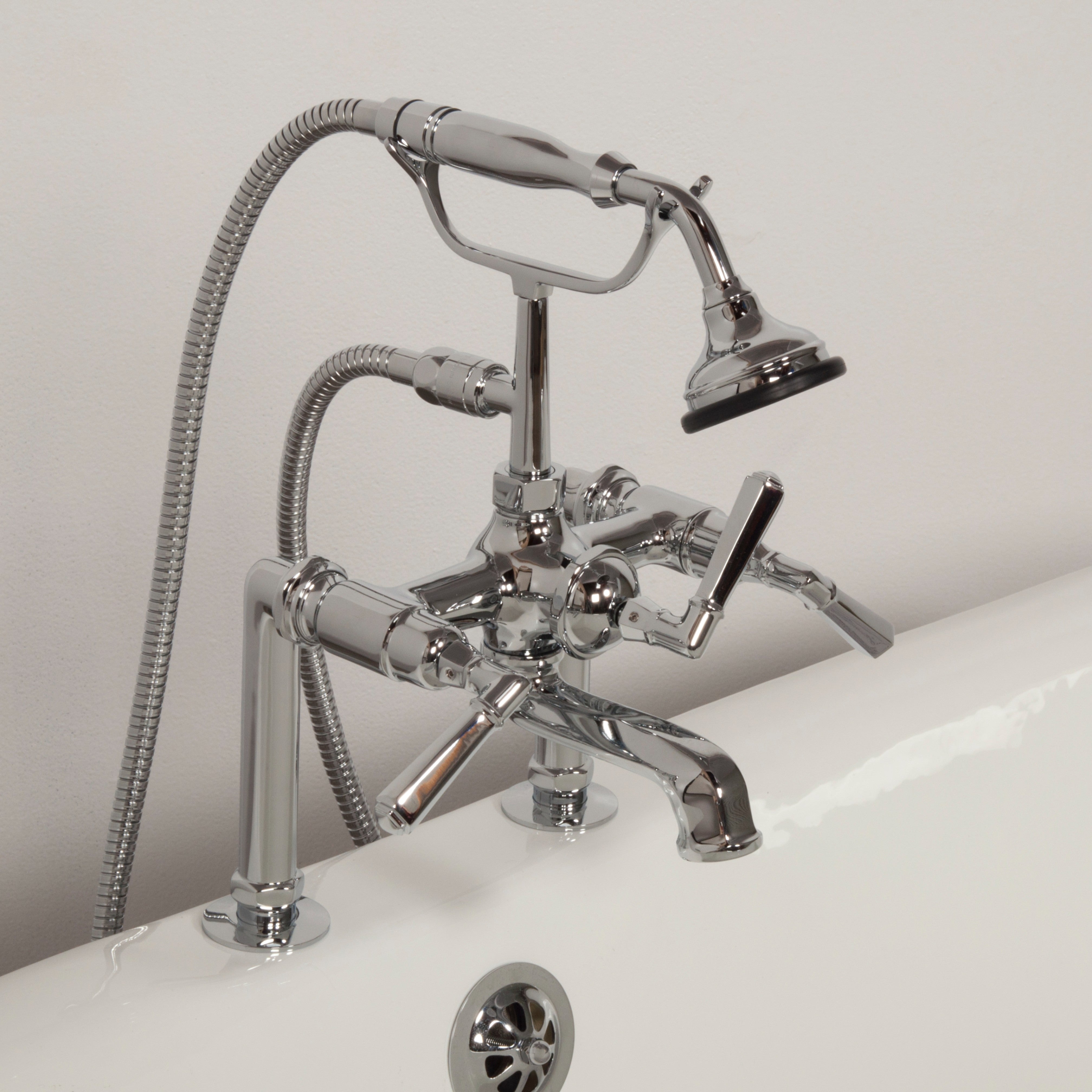 British Telephone Deck Mount Tub Faucet P1009 | Strom Living - Tub Fillers