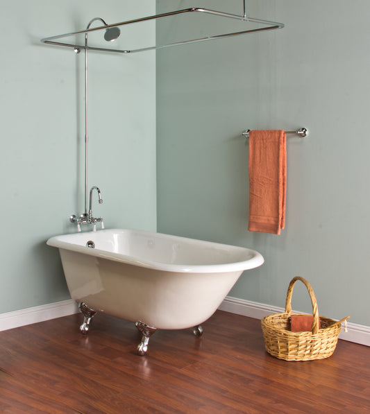 Strom Living The Wall Mounted Enclosure Shower Set with Rectangle Enclosure & 1.75 GPM/3 3/8" Center Faucet Body