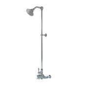 Exposed Thermostatic Shower System Wall Mount with 1.75 GPM Lever/Cross Handles P1022 | Strom Living