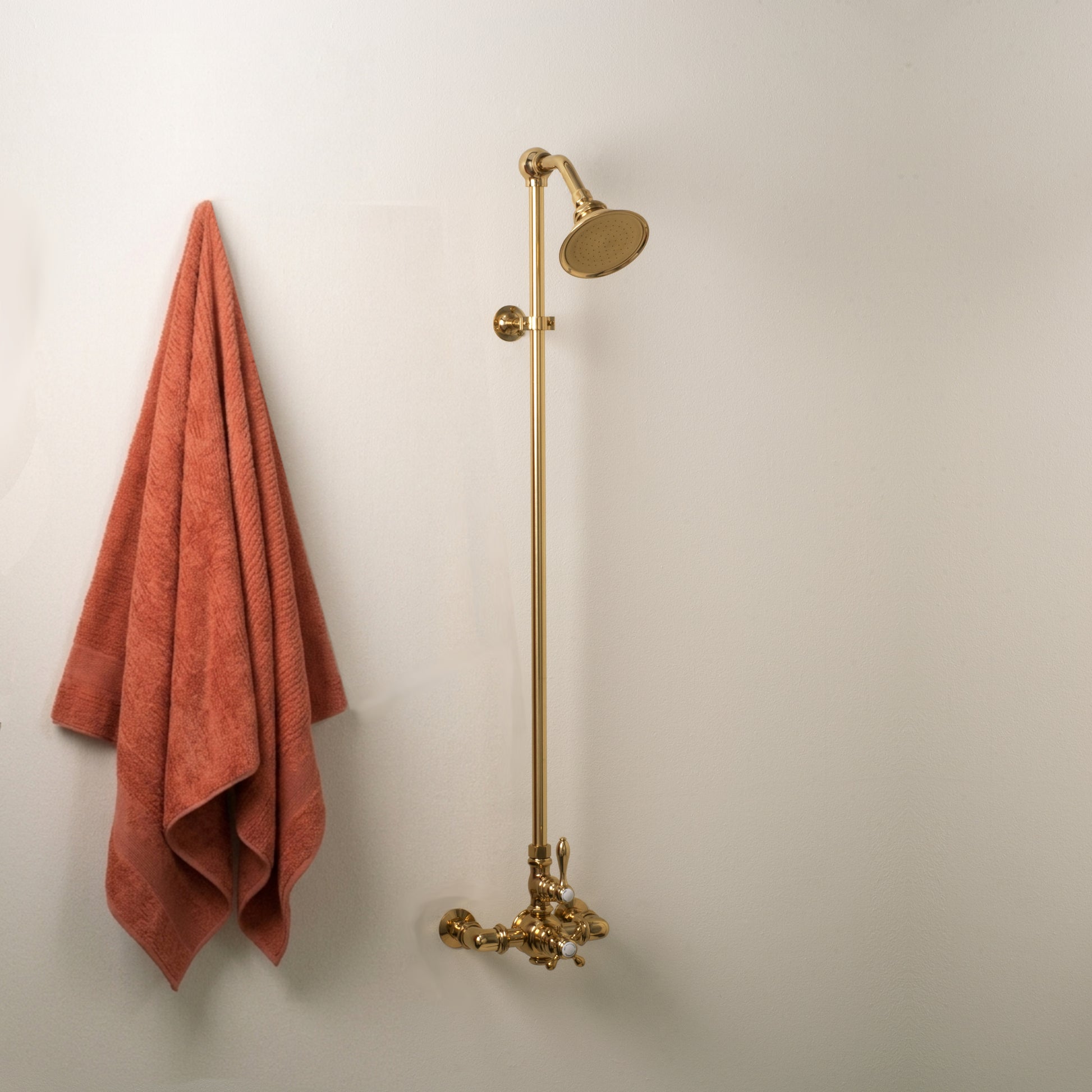 Exposed Thermostatic Shower System P1022 | Strom Living - Showers