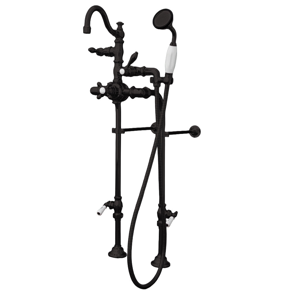 Thermostatic Deck Mount Tub Faucet with Adjustable centers P1032 | Strom Living