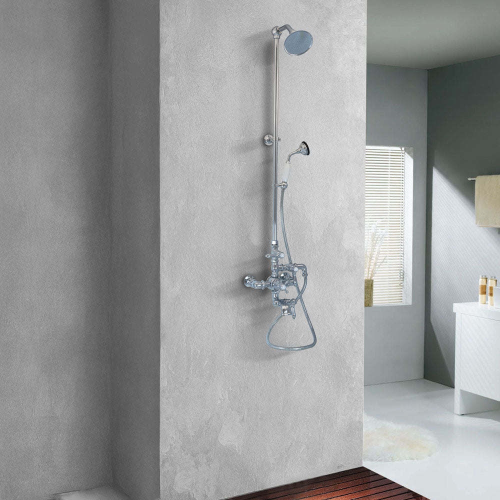 Thermostatic Shower System with Tub Spout P1089 | Strom Living - Showers