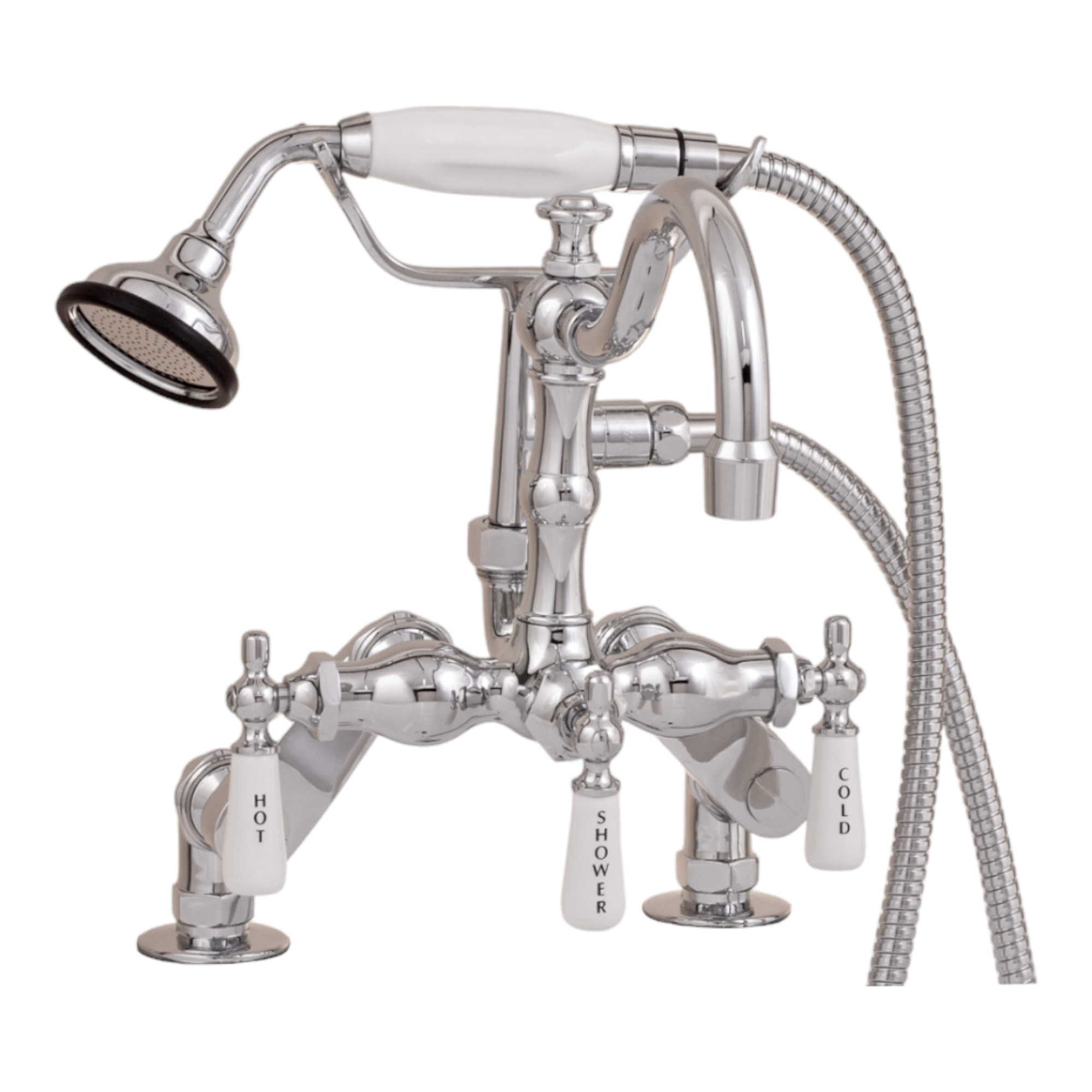 Tub Faucet with Handheld Shower and Vacuum Breaker P0154 | Strom Living