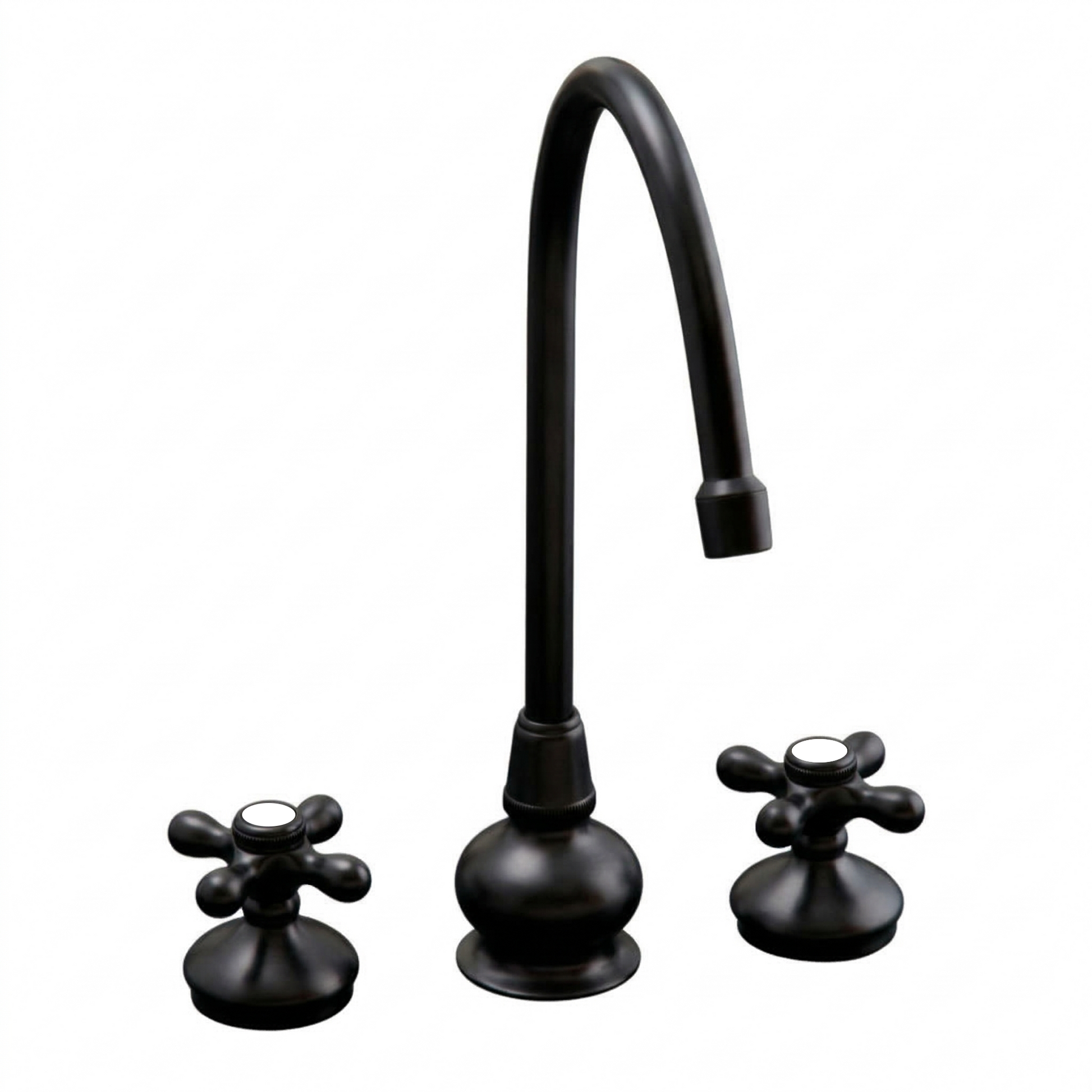 Sacramento Tall Kitchen Faucet 8" Deck Mount P1065 | Strom Living Oil Rubbed Bronze - Kitchen Faucets