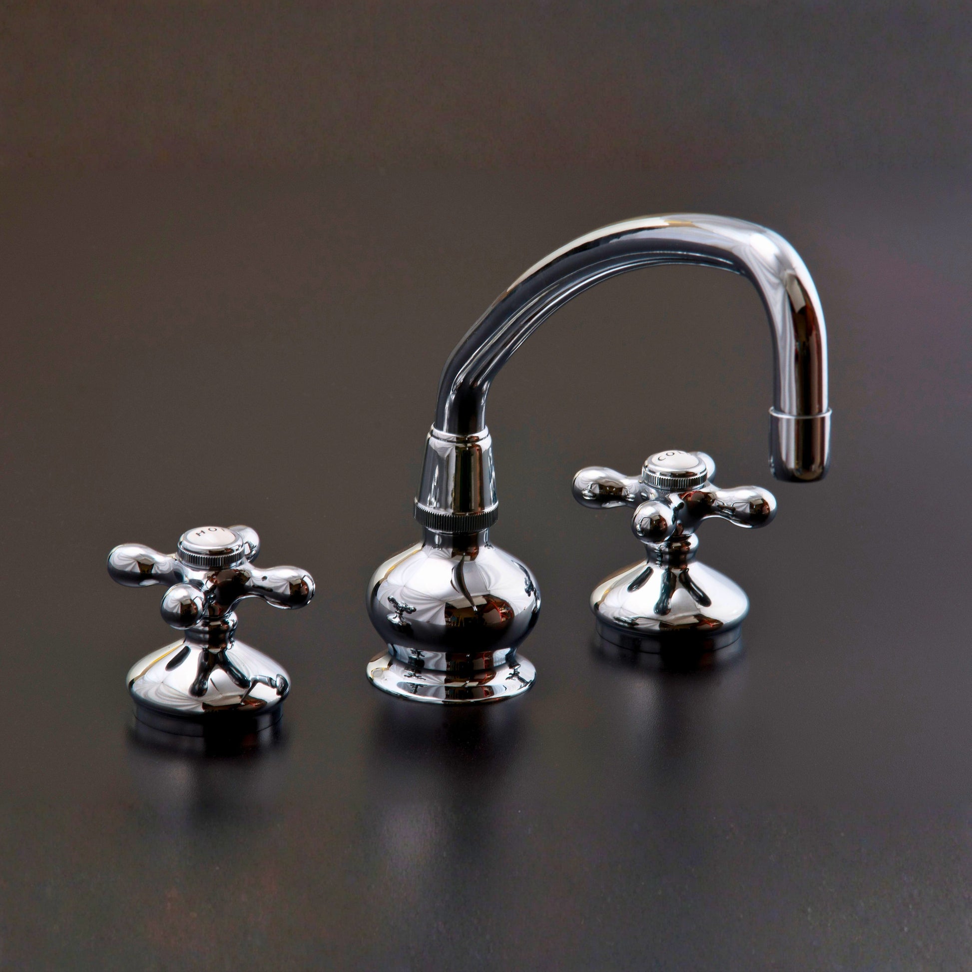 Sacramento Kitchen Faucet Arched Spout 8" P1066 | Strom Living - Kitchen Faucets