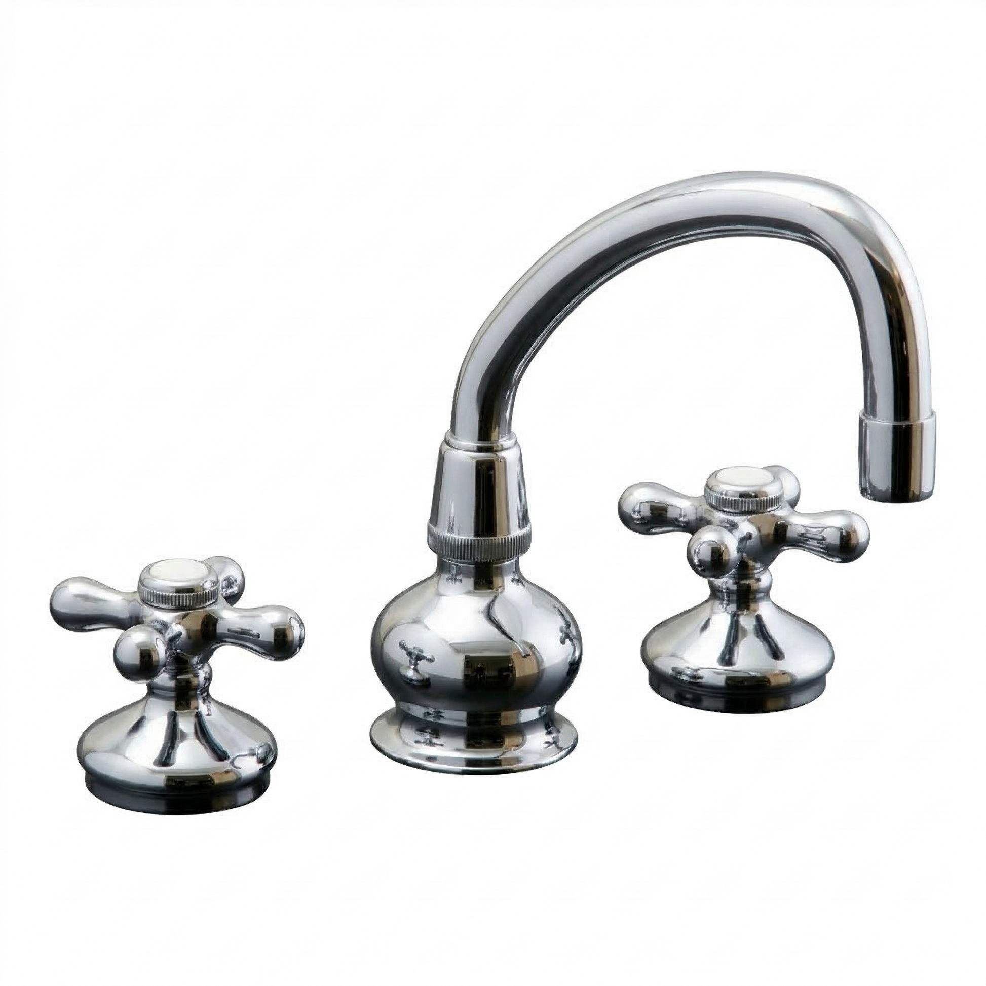 Sacramento Kitchen Faucet Arched Spout 8" P1066 | Strom Living Chrome - Kitchen Faucets