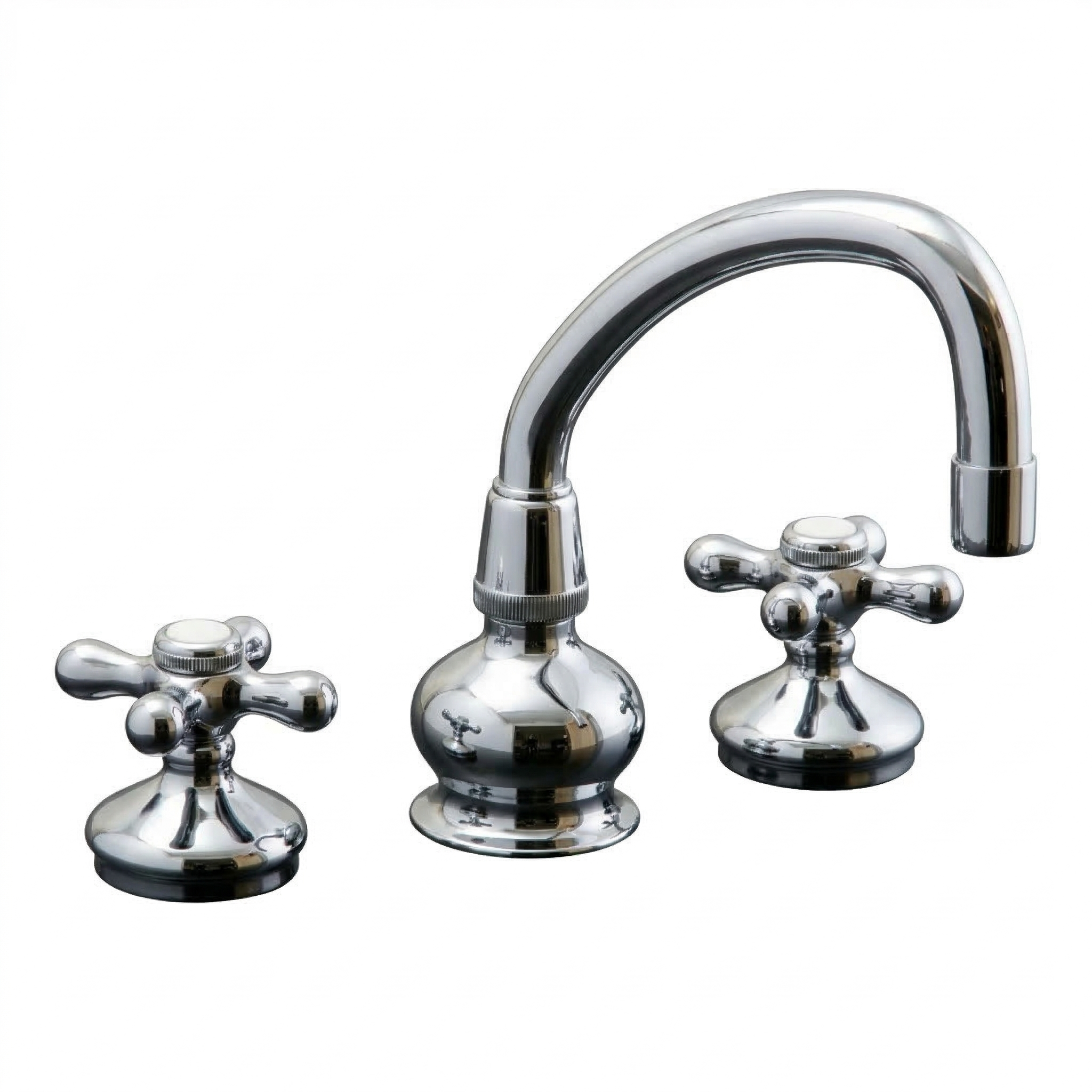 Sacramento Kitchen Faucet Arched Spout 8" P1066 | Strom Living Chrome - Kitchen Faucets