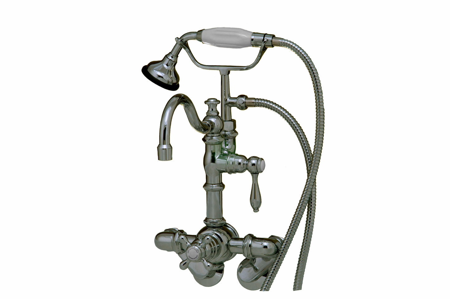 Strom Living Thermostatic Tub Faucet with Tub Filler and Handheld Shower