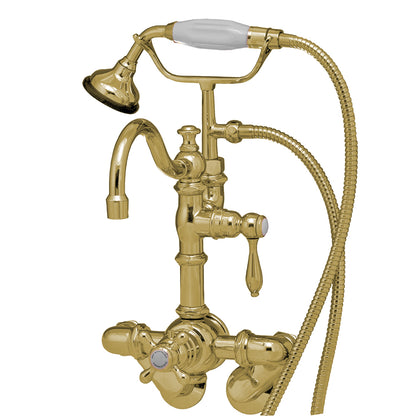 Strom Living Thermostatic Tub Faucet with Tub Filler and Handheld Shower