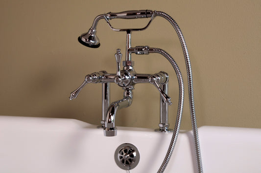Strom Living P1074 British Telephone Tub Faucet with Handheld Shower