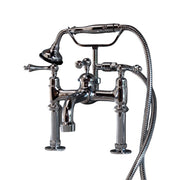 All-Metal Deck Mount Telephone Faucet with Lever Handles and 7" Center P1076 | Strom Living