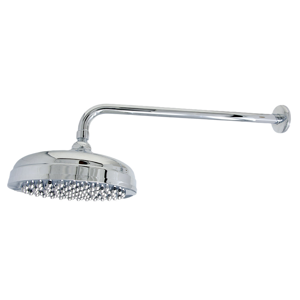 Strom Living 8" Shower Head with 16" Straight Arm & Escutcheon
