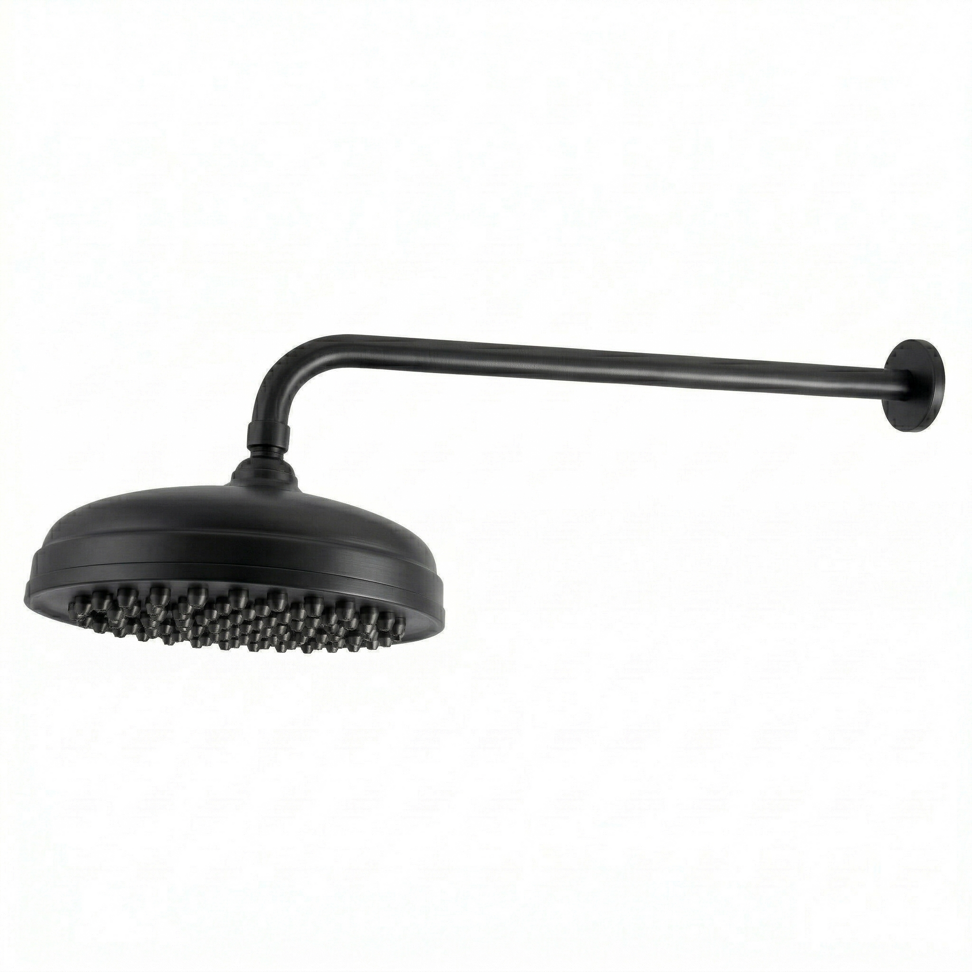 Strom Living 8" Shower Head with 16" Straight Arm & Escutcheon Oil Rubbed Bronze - Shower Components