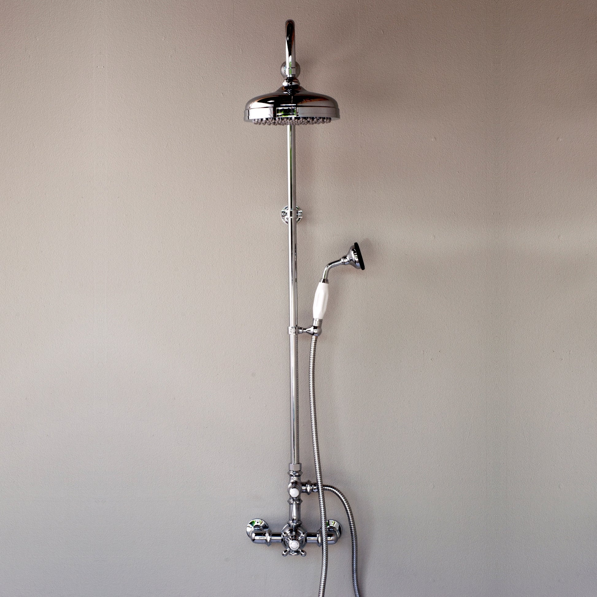 Exposed Thermostatic Shower System P1085 | Strom Living - Showers