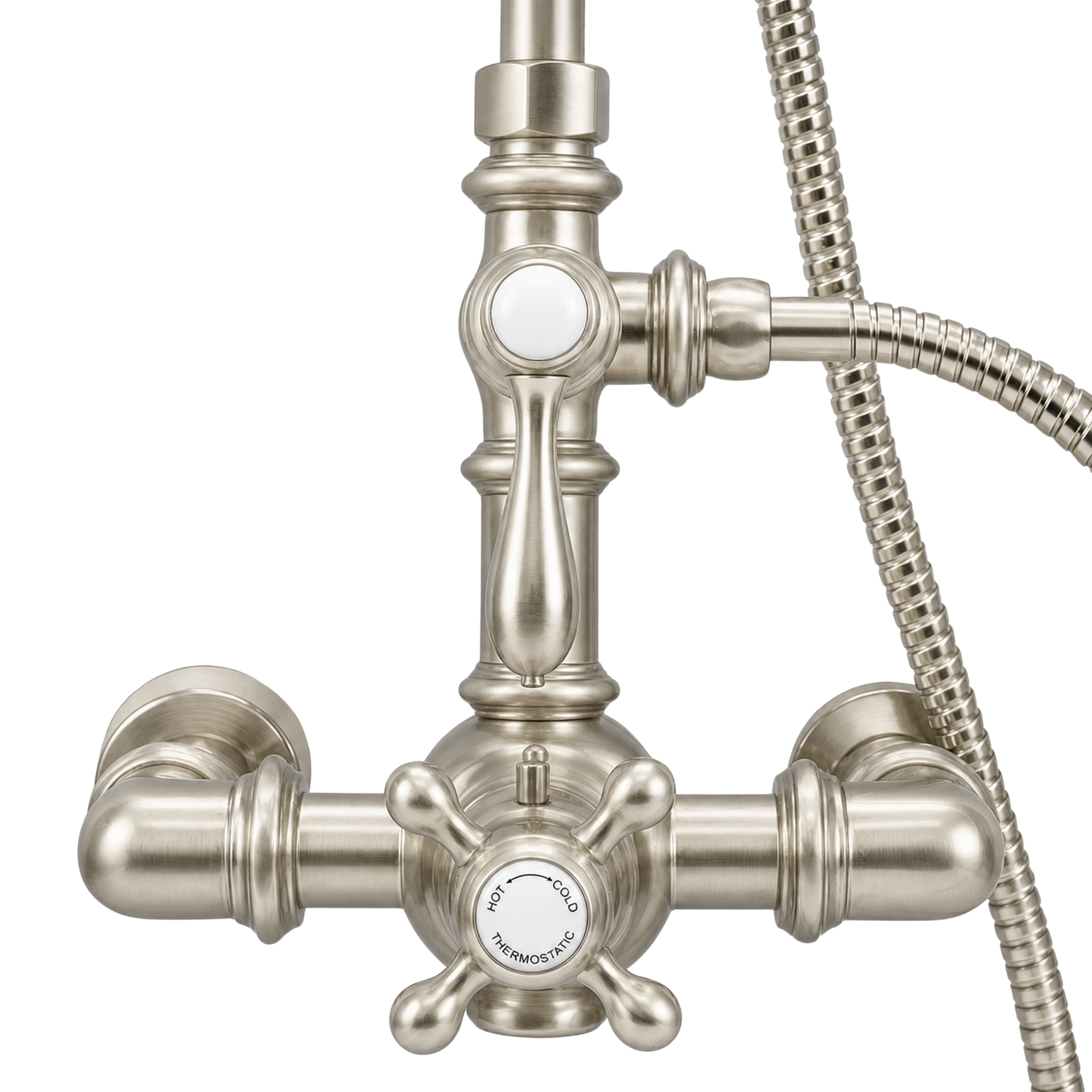 Exposed Thermostatic Shower System and Handshower P1090 | Strom Living - Showers