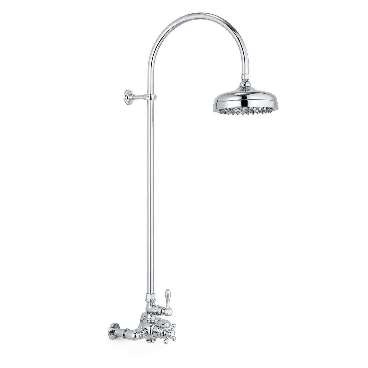 Exposed Thermostatic Shower System P1087 | Strom Living Chrome - Showers