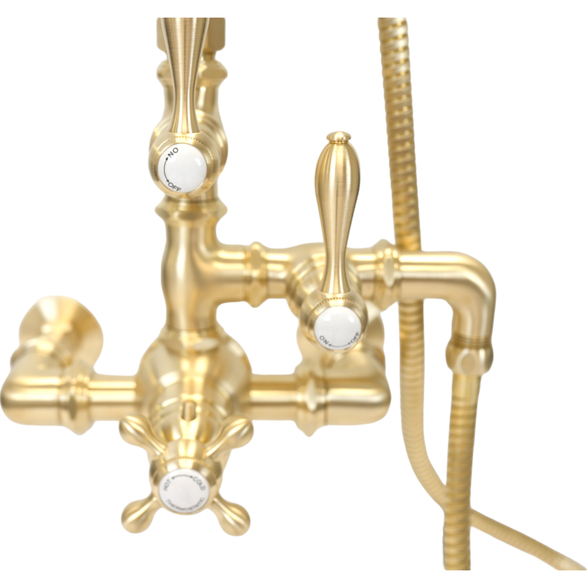 Exposed Thermostatic Shower System and Handshower P1088 | Strom Living - Showers