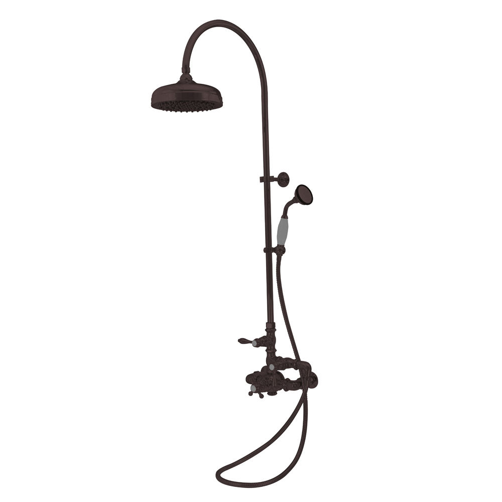 Exposed Thermostatic Shower System and Handshower P1088 | Strom Living Oil Rubbed Bronze 36" - Showers