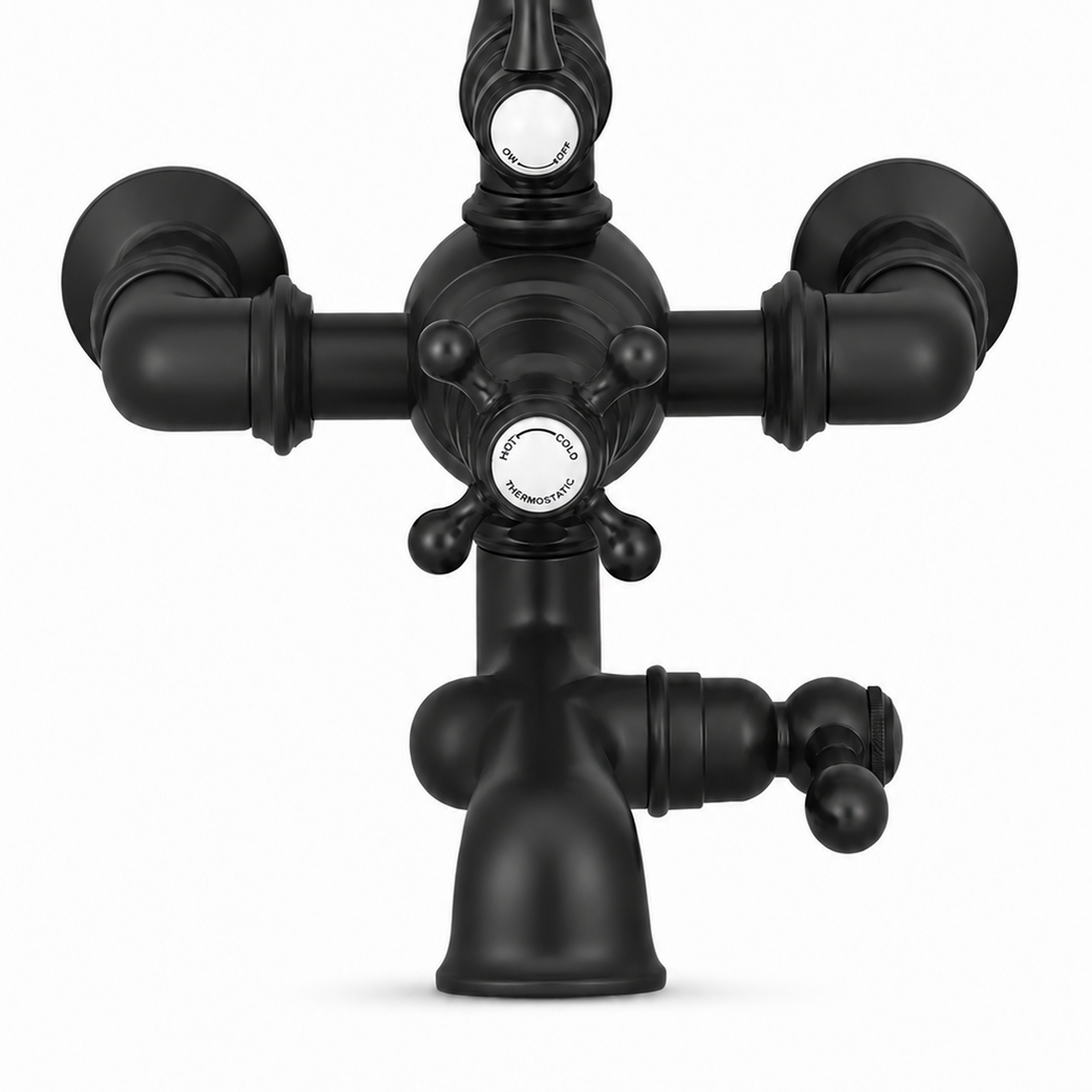 Thermostatic Shower System with Tub Spout P1089 | Strom Living - Showers