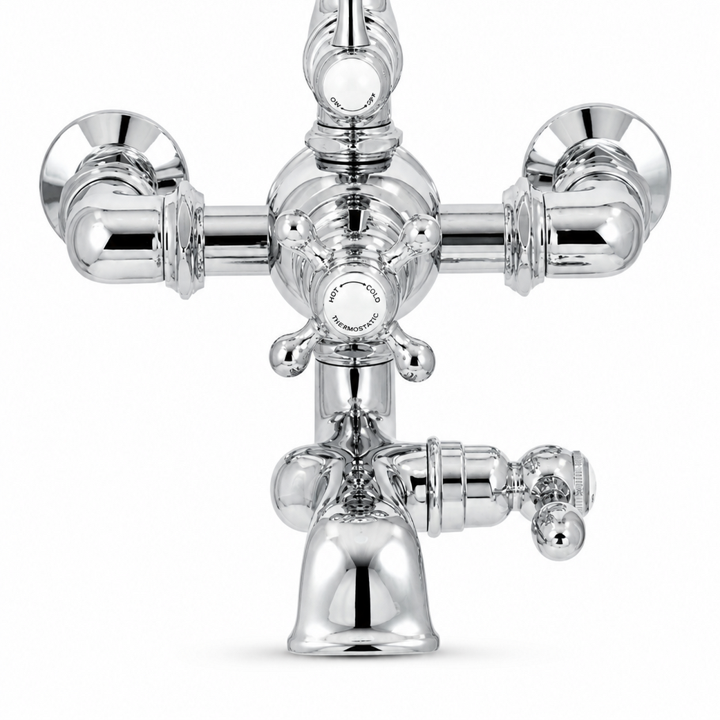 Thermostatic Shower System with Tub Spout P1089 | Strom Living - Showers