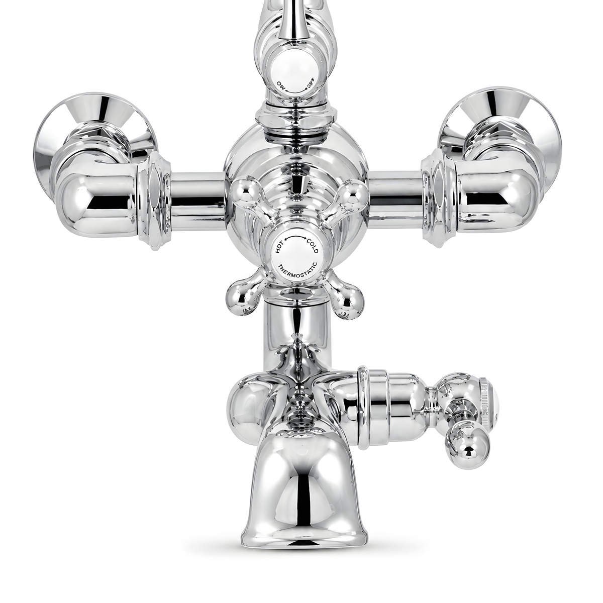Thermostatic Shower System with Tub Spout P1089 | Strom Living - Showers