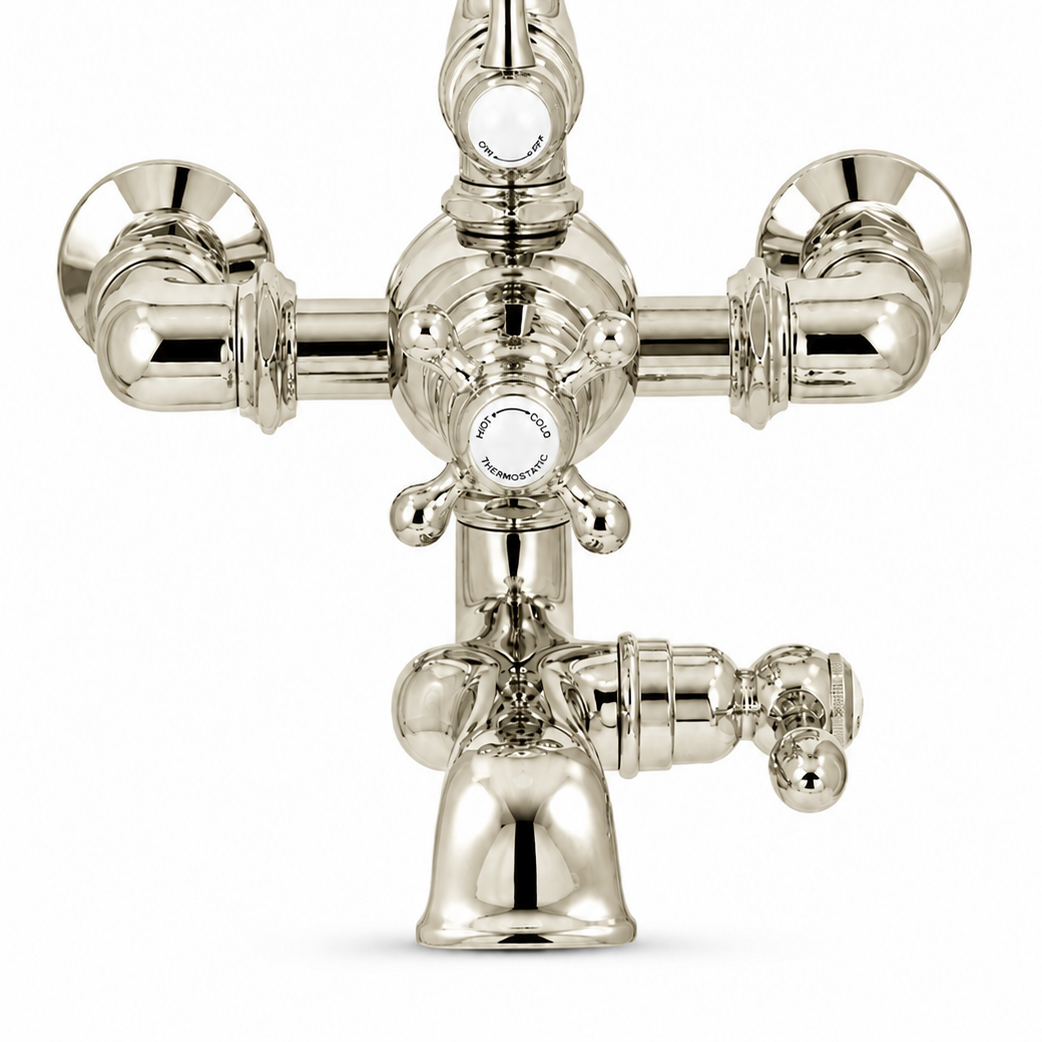Thermostatic Shower System with Tub Spout P1089 | Strom Living - Showers