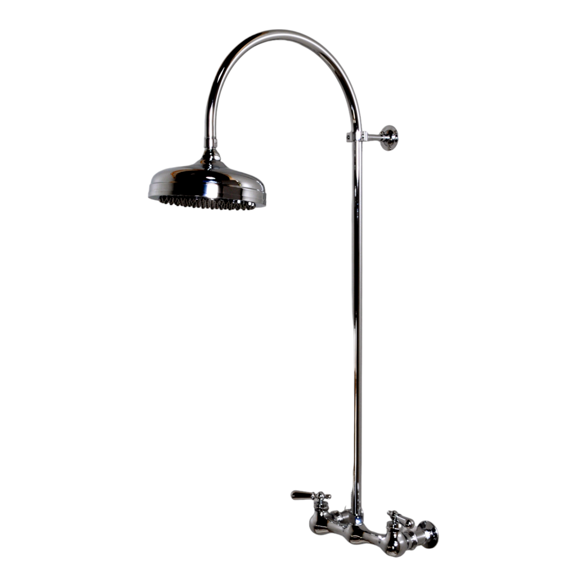 Exposed Shower System Wall Mounted Set with 8