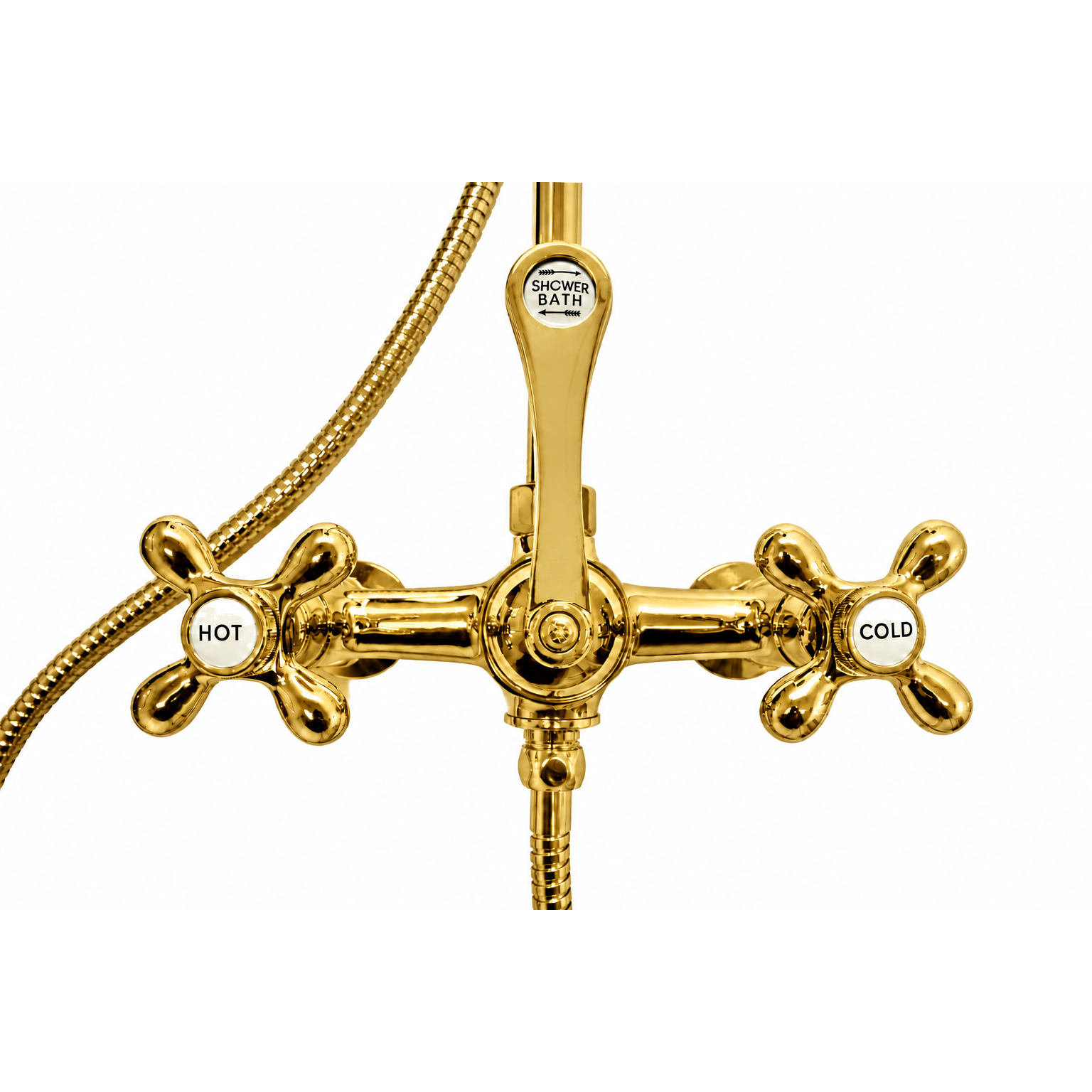 Exposed Shower System with Hand Shower P1092 | Strom Living - Showers