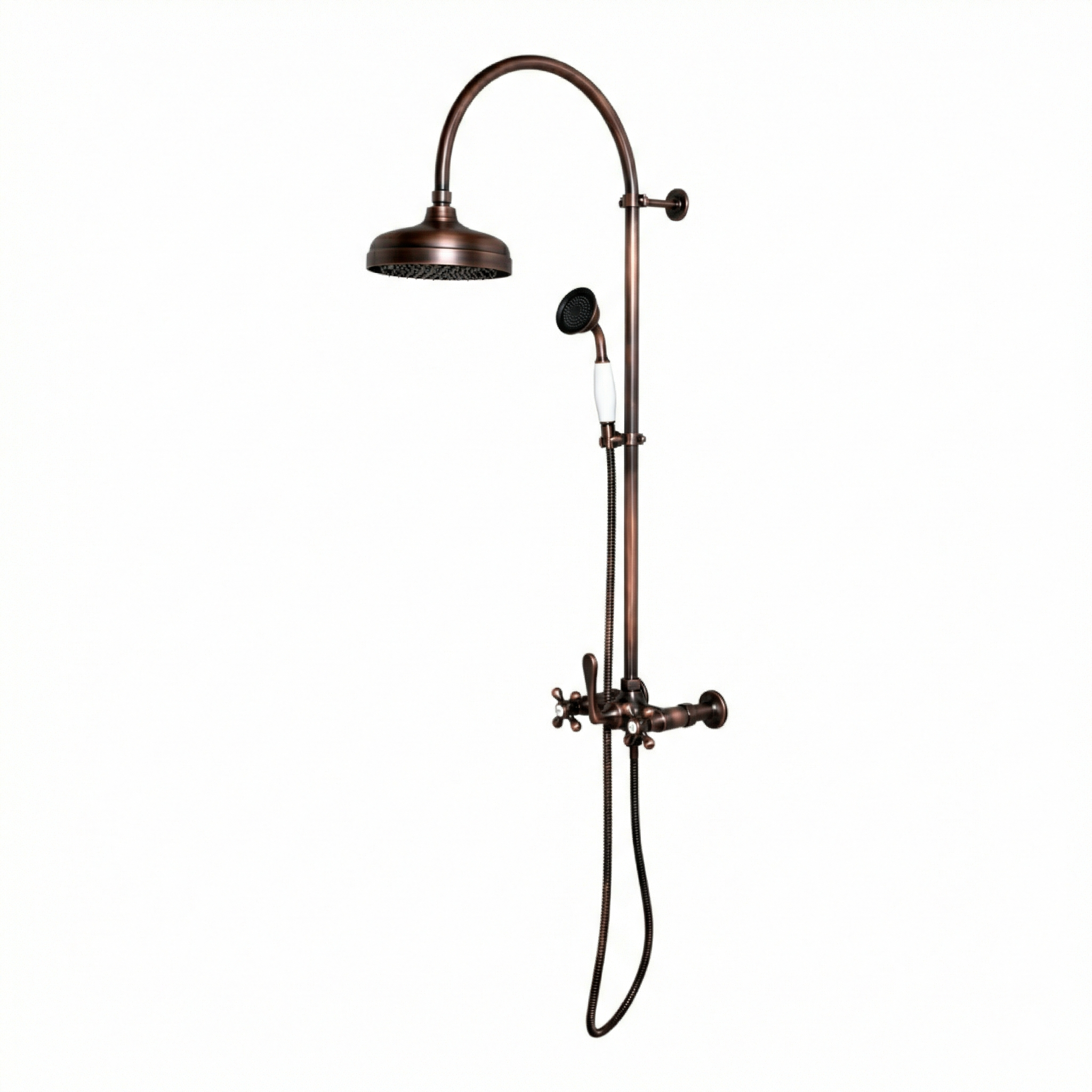 Exposed Shower System with Hand Shower P1092 | Strom Living Oil Rubbed Bronze 36" - Showers