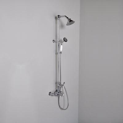 Exposed Thermostatic Shower System with Diverter P1094 | Strom Living