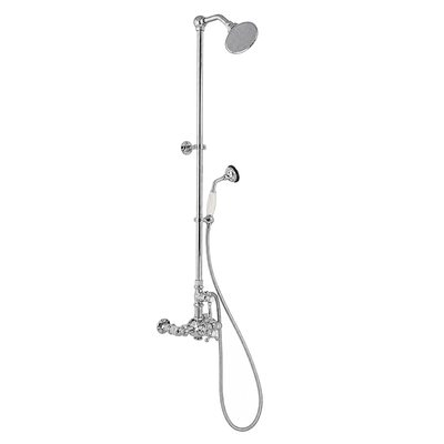 Exposed Thermostatic Shower System with Diverter P1094 | Strom Living