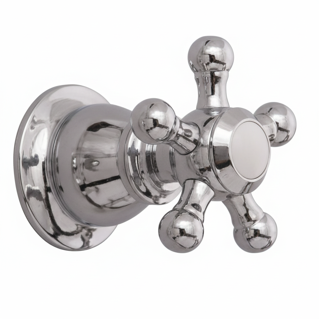 Strom Living Traditional Trim for Volume Shower Control Value with Escutcheon and Solid Brass P1099