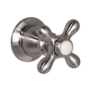 Strom Living Traditional Shower Control Set with Solid Brass and Cross Handle P1104