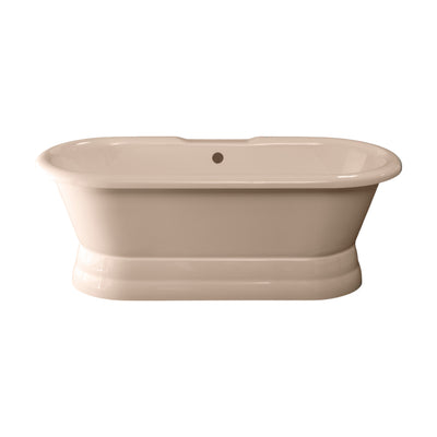 The Champlain 66" Double Ended Pedestal Acrylic Tub P1109 | Strom Living