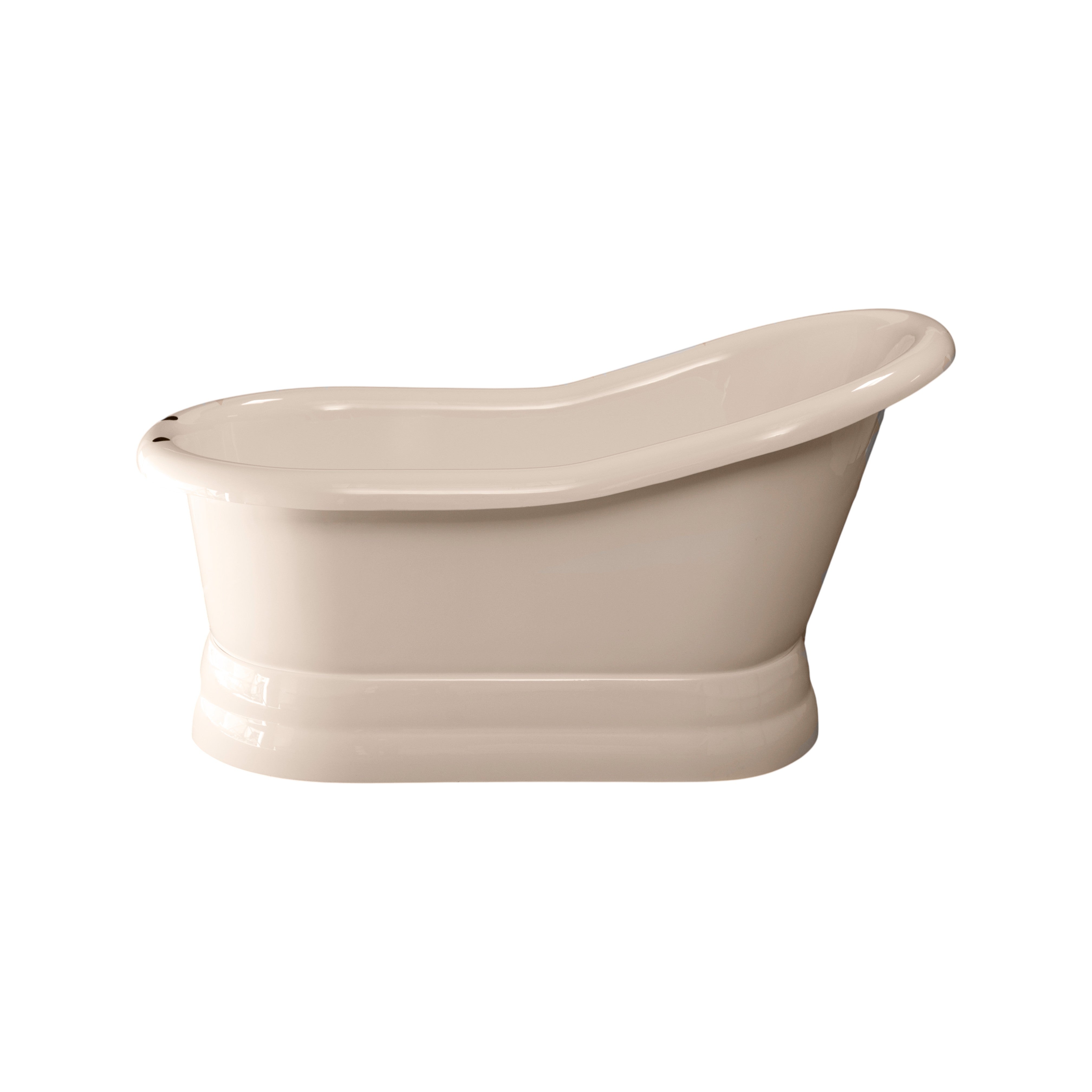 The Madrone 5' Single Slipper Pedestal Acrylic Tub P1111 | Strom Living
