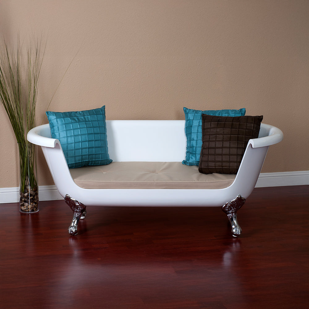 Strom Living Acrylic 66" Sofa Tub with 4 Legs