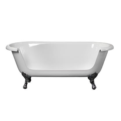 Strom Living Acrylic 66" Sofa Tub with 4 Legs