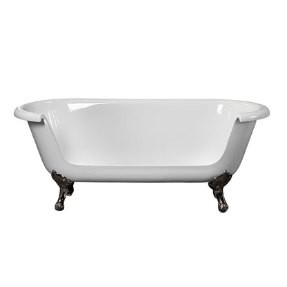 Strom Living Acrylic 66" Sofa Tub with 4 Legs