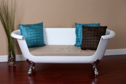 Strom Living Acrylic 66" Sofa Tub with 4 Legs