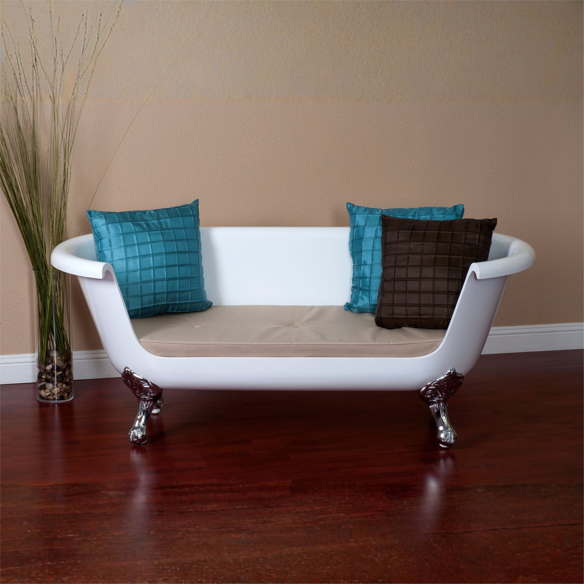 Acrylic 66" Sofa Tub with 4 Legs P1113 | Strom Living - Furniture