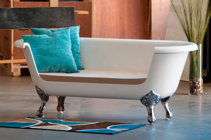 Strom Living Acrylic 66" Sofa Tub with 4 Legs